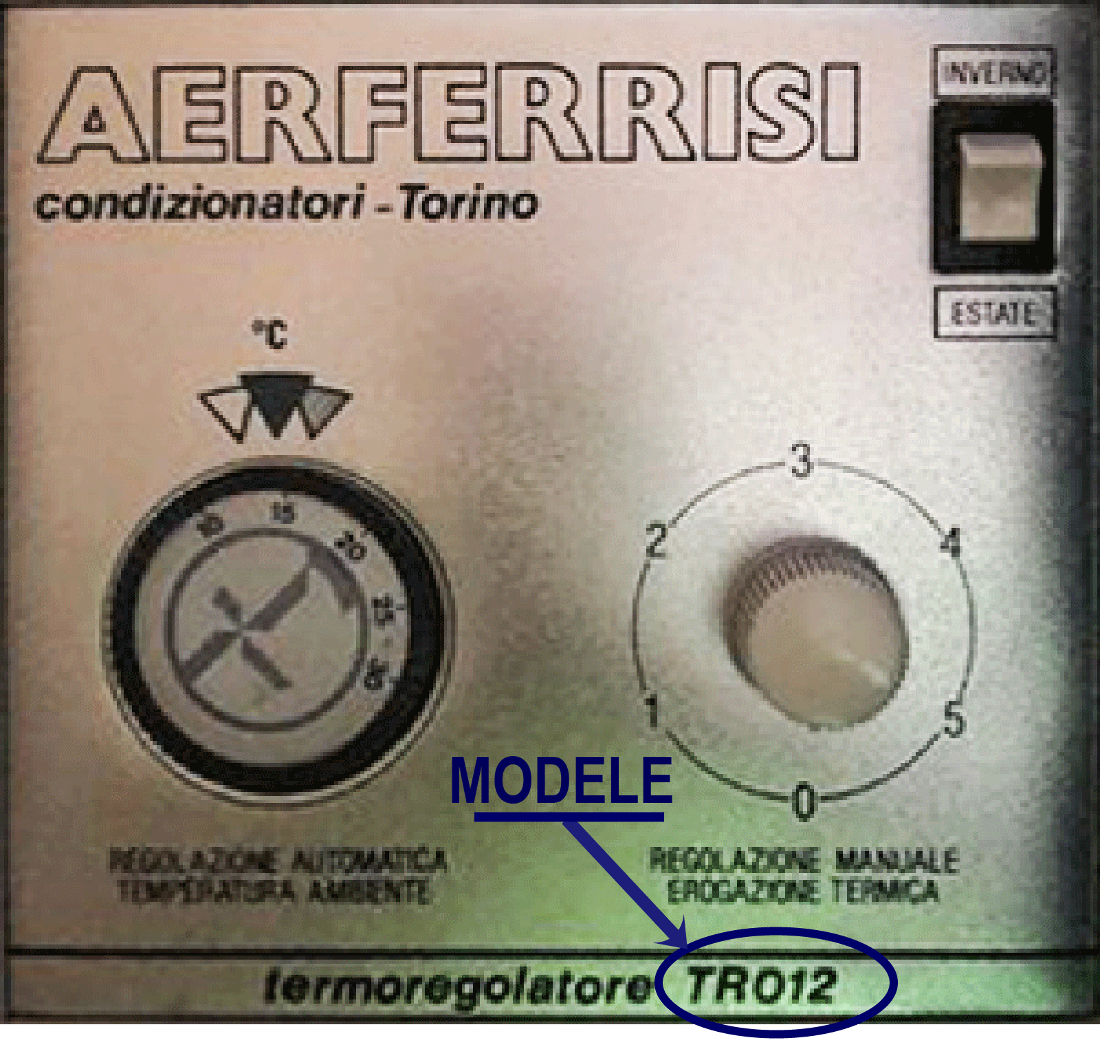 Étiquette AERFERRISI