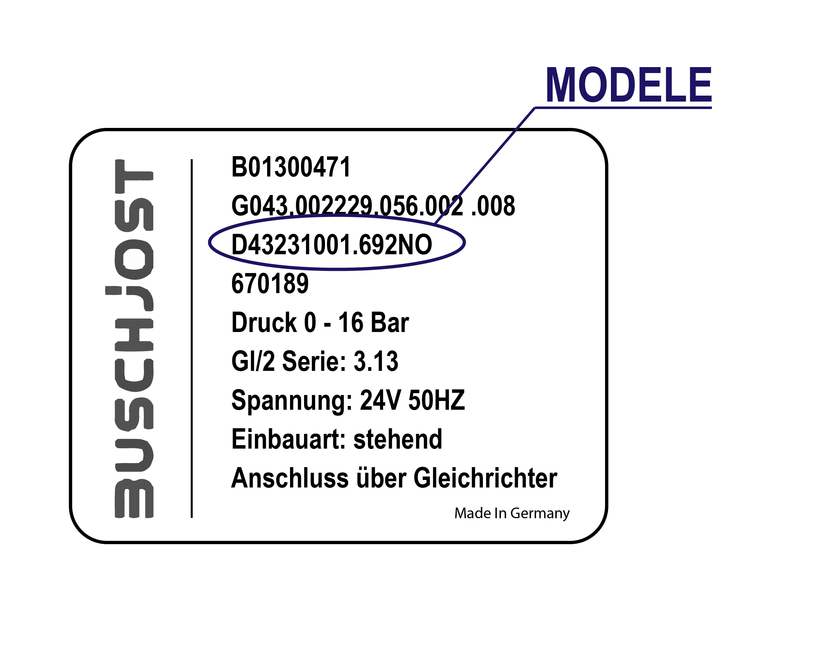 Étiquette BUSCHJOST