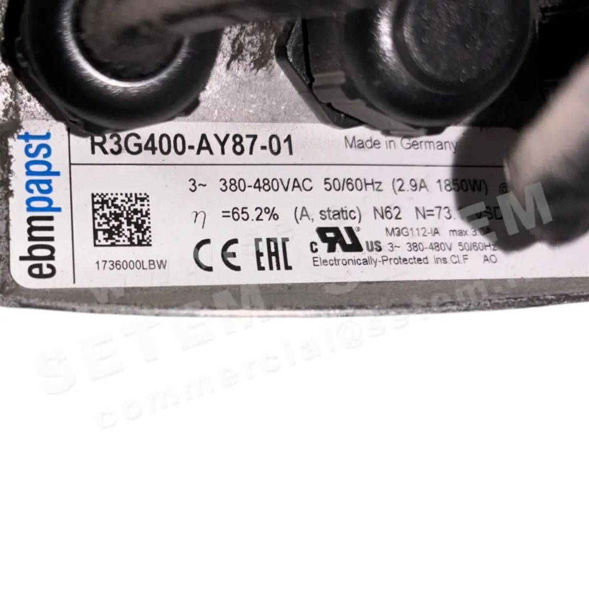 0004005601-VENTILATEUR EBM-PAPST CBC000-AD01-03