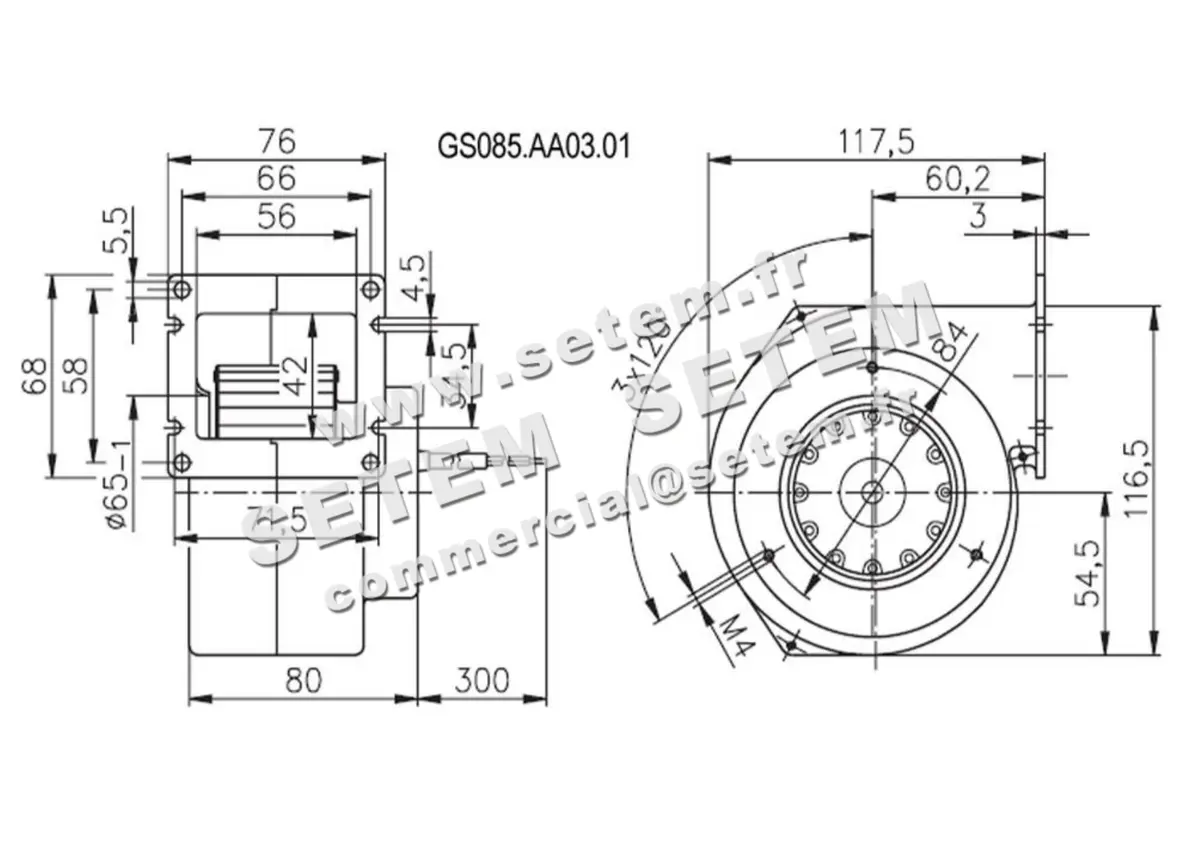 0004100002-VENTILATEUR EBMPAPST G2S085-AA03-01 5