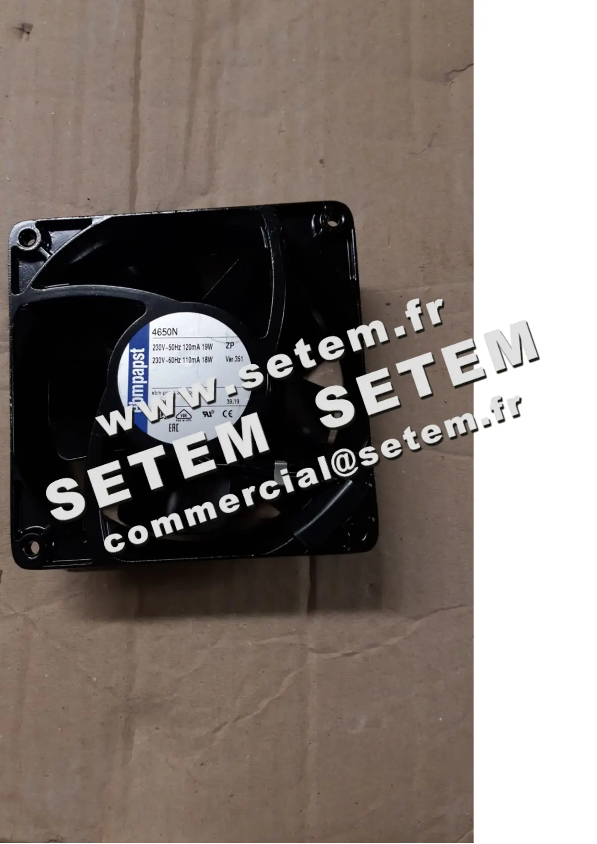 0004100140-VENTILATEUR EBMPAPST 4650N