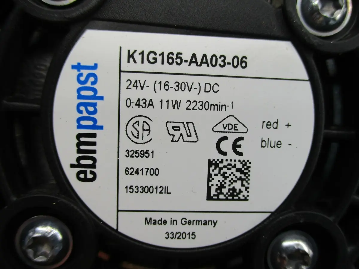 0004100377-VENTILATEUR EBMPAPST K1G165.AA03.06 2