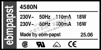 0004100647-VENTILATEUR EBMPAPST 4580N 3