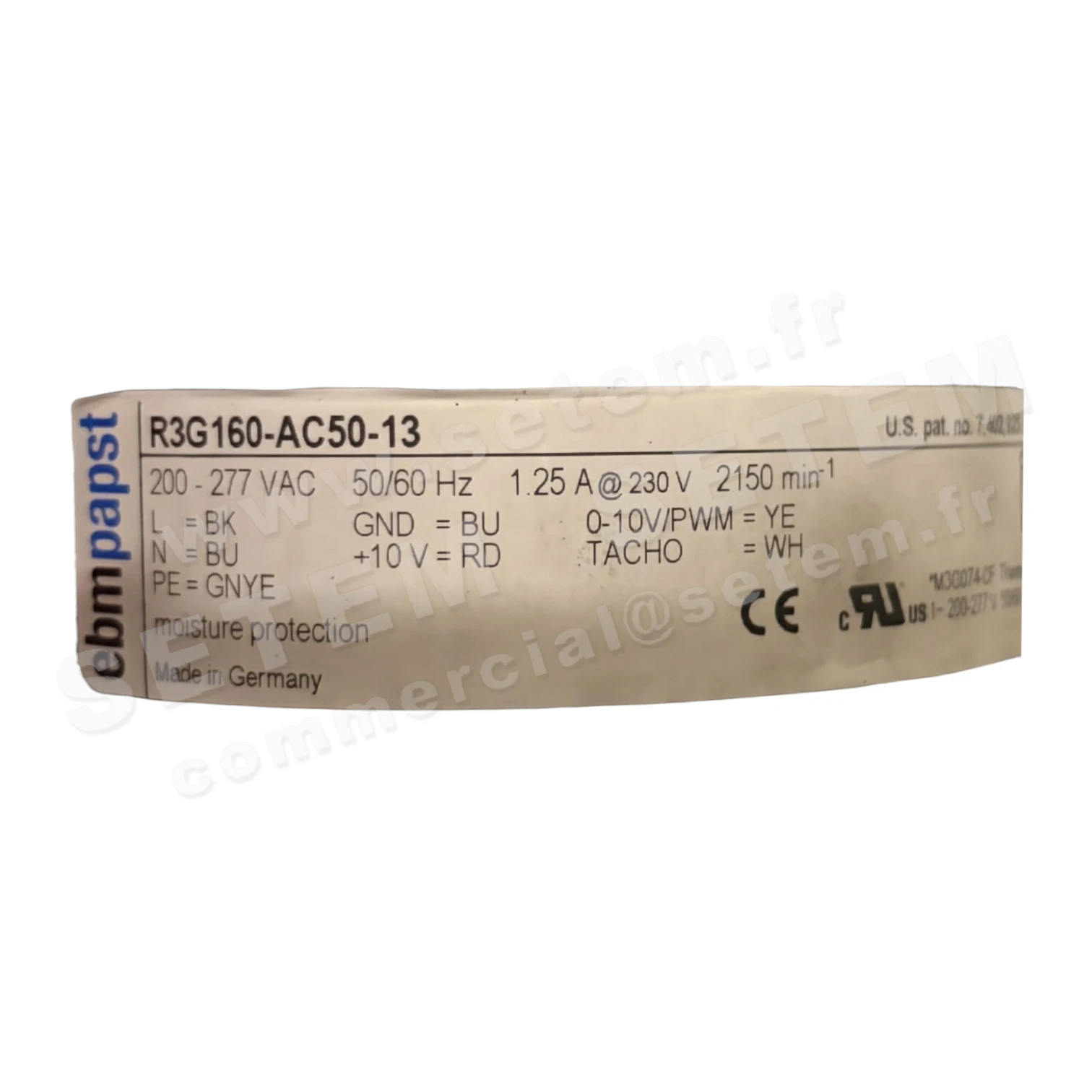 MOTOTURBINE R3G160-AC50-13