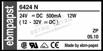0004100690-VENTILATEUR EBMPAPST 6424M 4