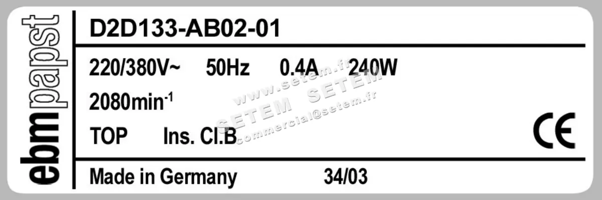 0004100884-VENTILATEUR EBMPAPST D2D133-AB02-01 4