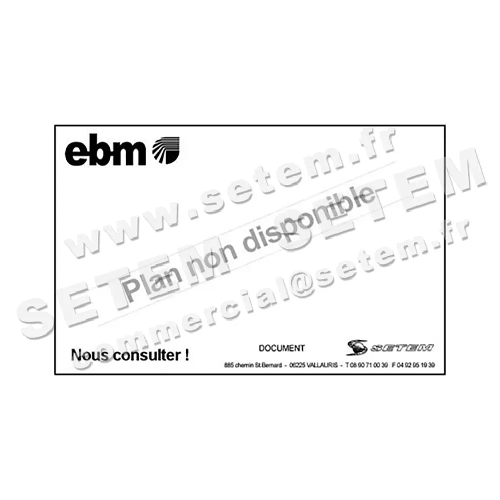 0004101408-VENTILATEUR EBMPAPST D2E225-AA05-05 6