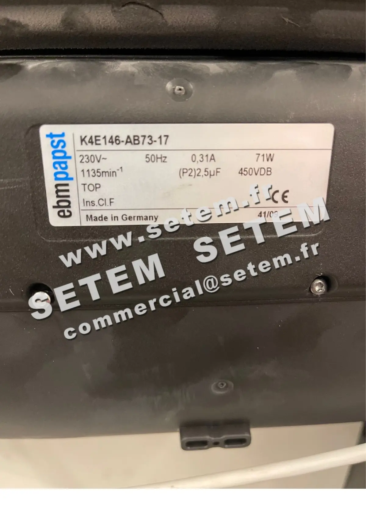 0004102628-VENTILATEUR EBMPAPST K4E146.AB73.17 2