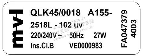 0004102702-VENTILATEUR EBMPAPST QLK45/0018A155.2518L102UV 3