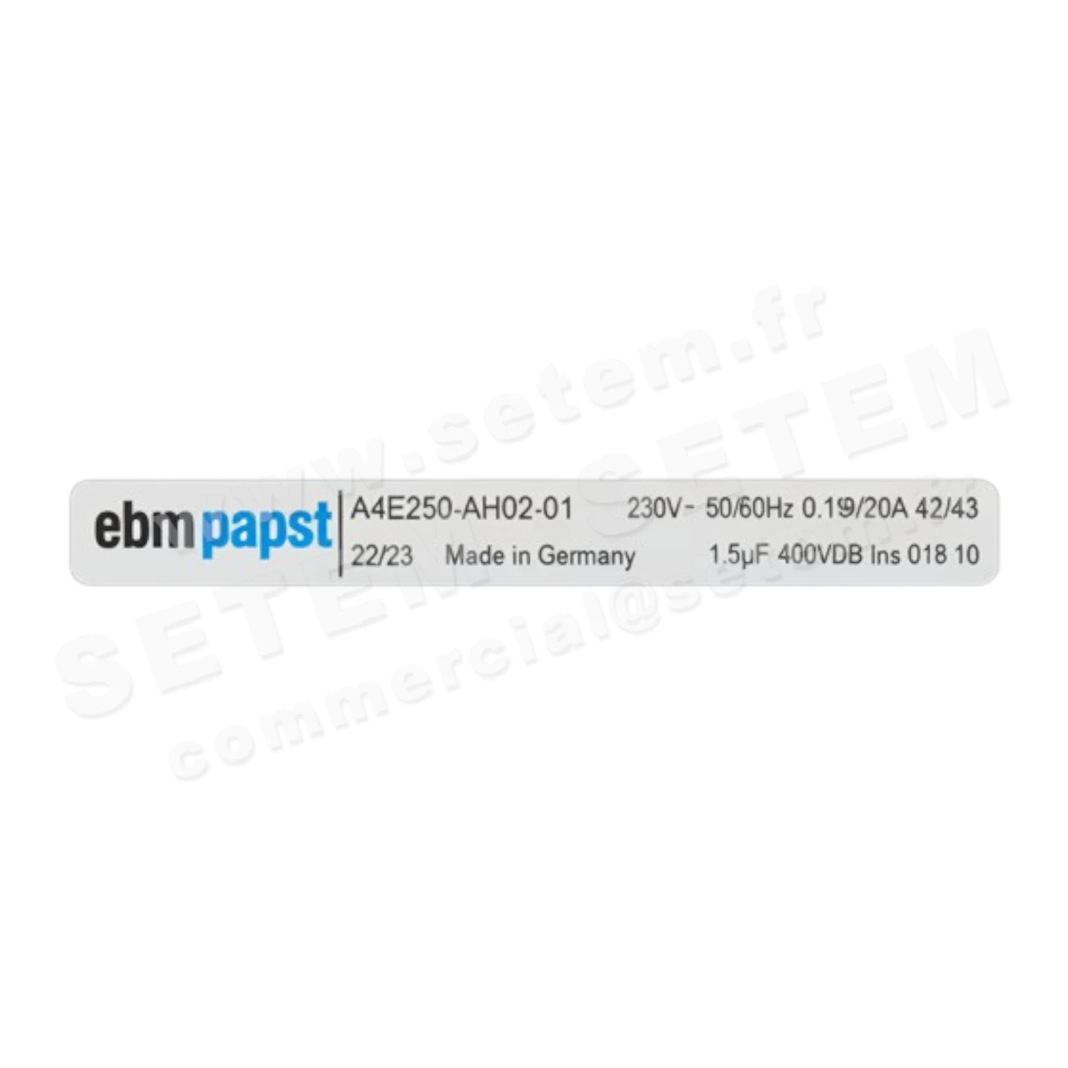 0004103241-VENTILATEUR EBMPAPST S4E250.AH02.01 3