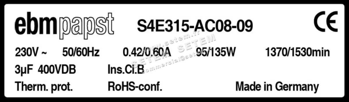 0004103326-VENTILATEUR EBMPAPST S4E315.AC08.09 3