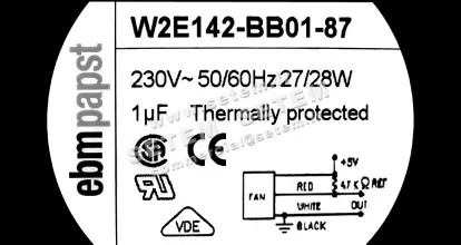 0004103997-VENTILATEUR EBMPAPST W2E142.BB01.87 3