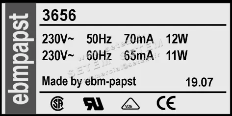 0004104773-VENTILATEUR EBMPAPST 3656 3