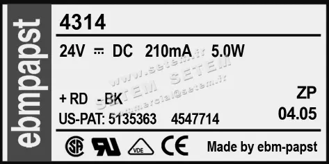 0004104781-VENTILATEUR EBMPAPST 4314 3