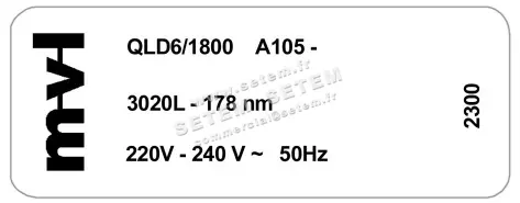 0004104960-VENTILATEUR EBMPAPST QLD6.1800A105.3020L.178NM 2