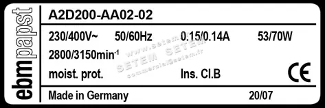 0004105076-MOTOHELICE EBMPAPST A2D200-AA02-02 4