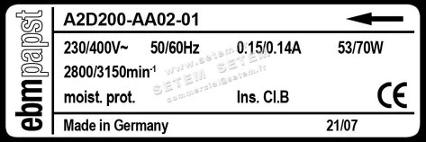0004105078-MOTOHELICE EBMPAPST MOTOHELICE A2D200-AA02-01 4