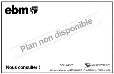 0004105105-MOTOTURBINE EBMPAPST R2E250-AC09-25 2