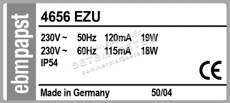 0004105206-MOTOHELICE EBMPAPST 4656EZU 2