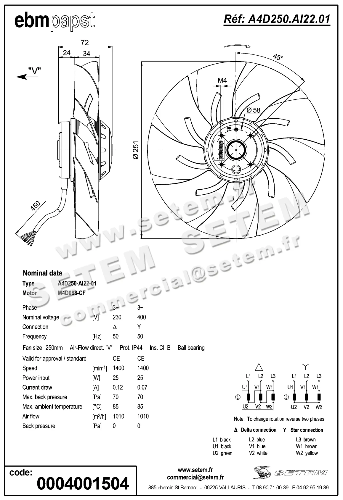 0004105218-MOTOHELICE EBMPAPST A4D250.AI22.01 2