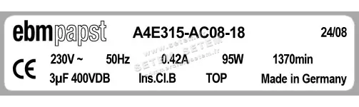 0004105229-MOTOHELICE EBMPAPST A4E315.AC08.18 2