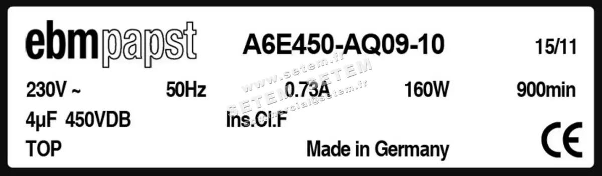 0004105306-MOTOHELICE EBMPAPST A6E450.AQ09.10 2