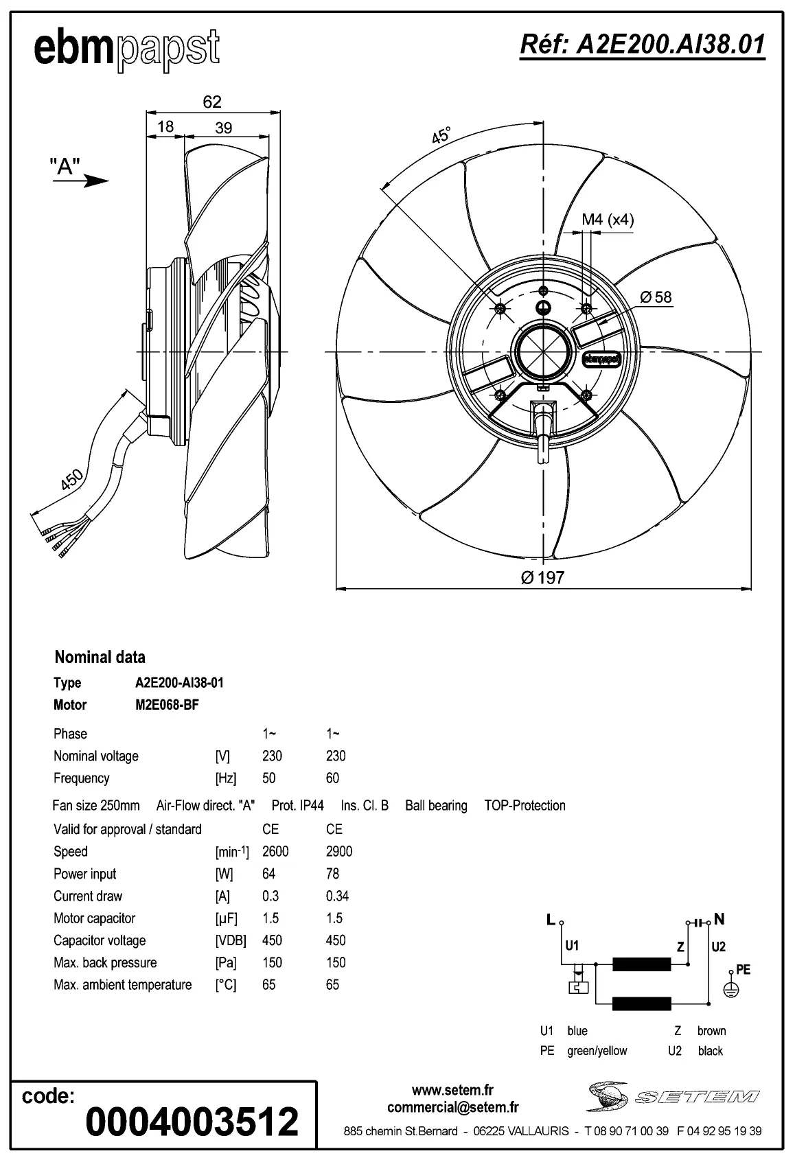0004105310-MOTOHELICE EBMPAPST A2E200.AI38.01 2