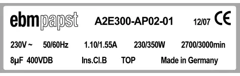 0004105312-MOTOHELICE EBMPAPST A2E300.AP02.01 3