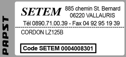 0004105410-CORDON LZ125B EBMPAPST 2