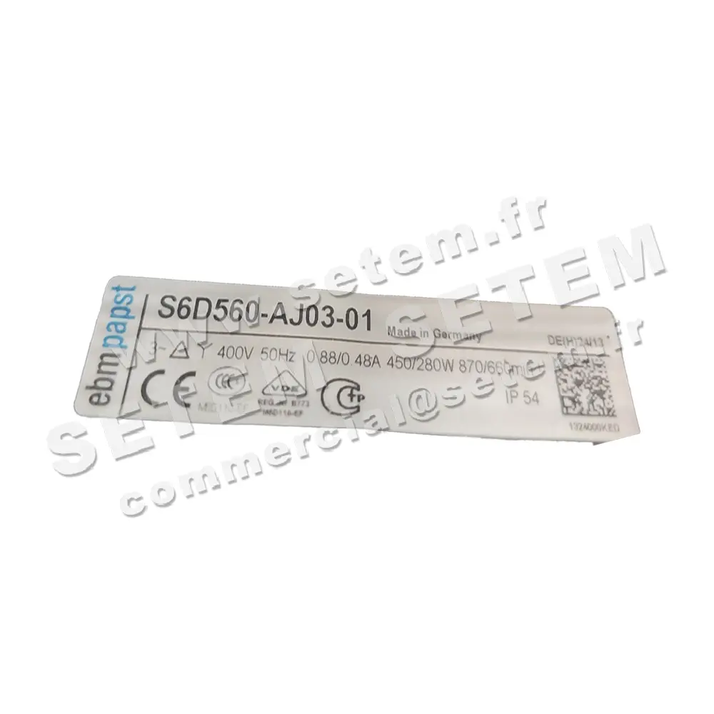 0004105611-VENTILATEUR EBM-PAPST S6D560-AL03-01 2