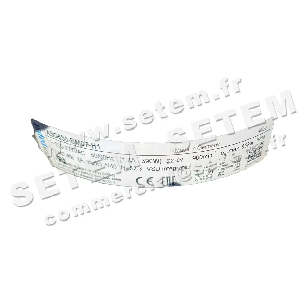 0004105614-MOTOHELICE EBM-PAPST A3G630-BM07-H1 2