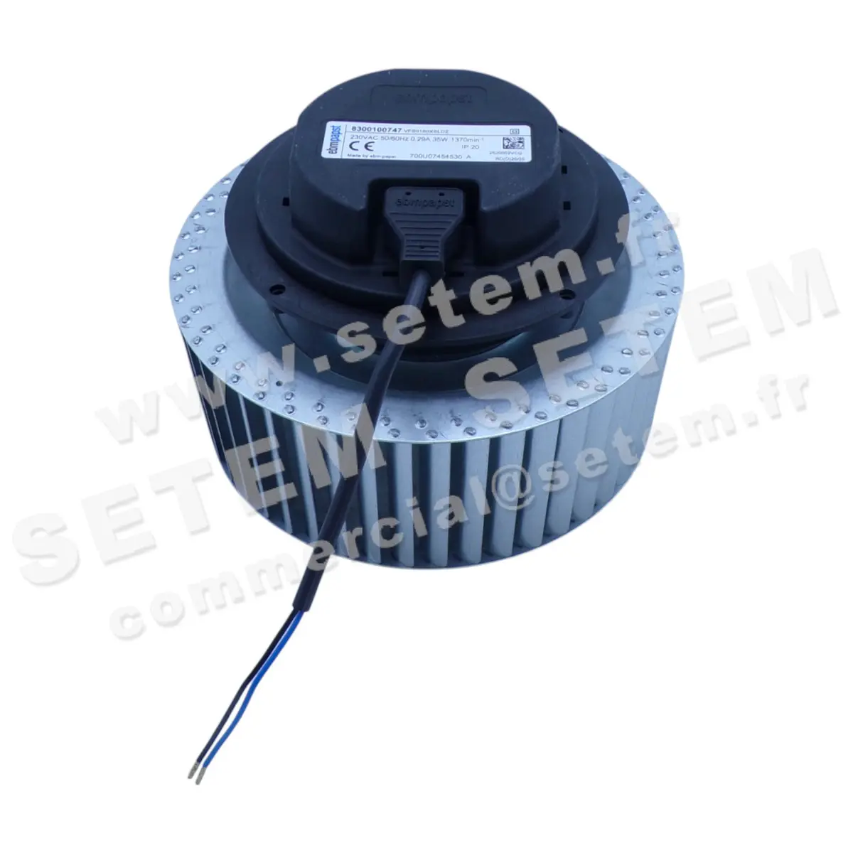 0004105845-MOTOTURBINE EBM PAPST 8300100747 VFS0160XSLDZ