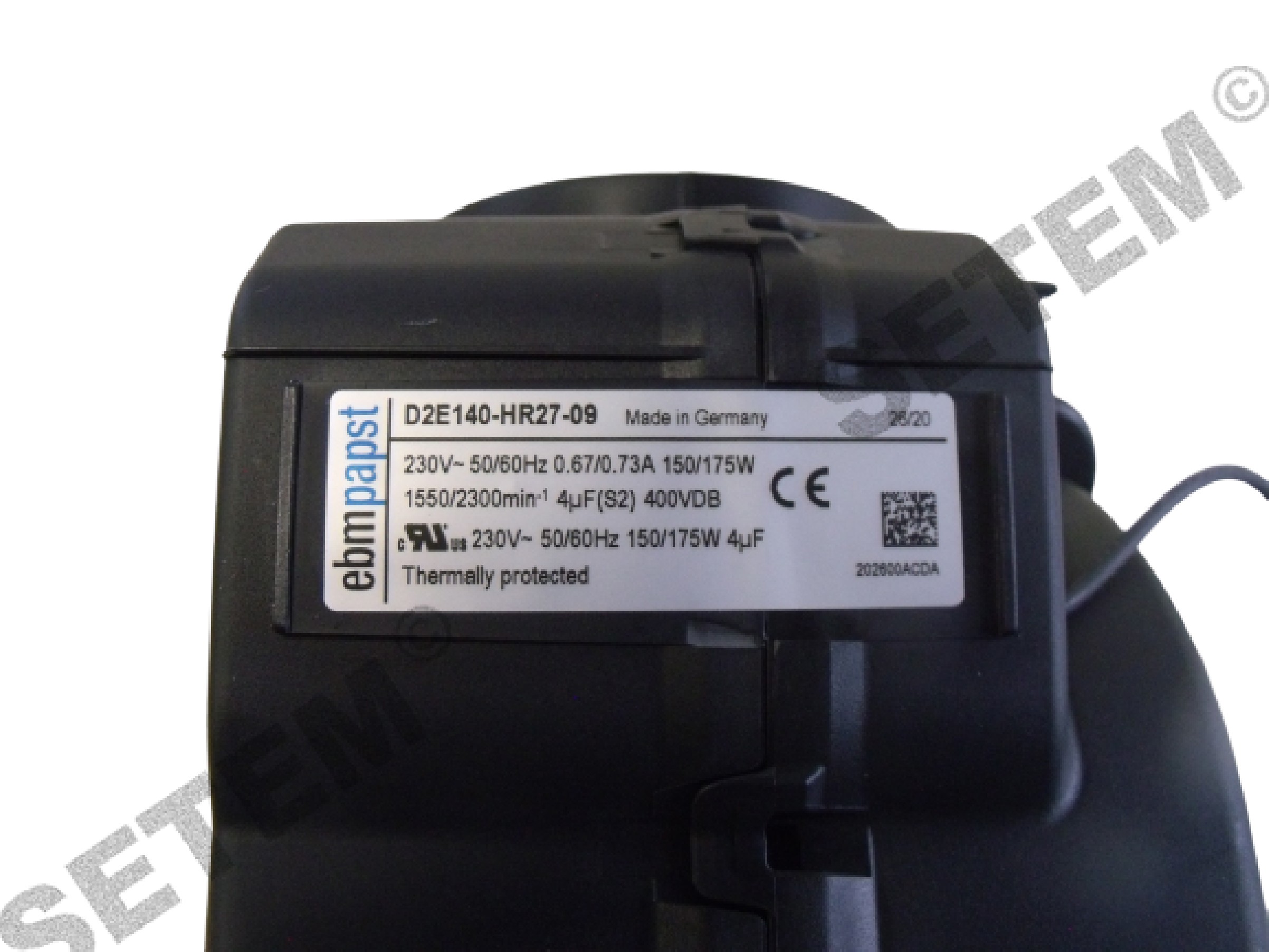 0004105981-VENTILATEUR EBMPAPST D2E140.HR27.09 4