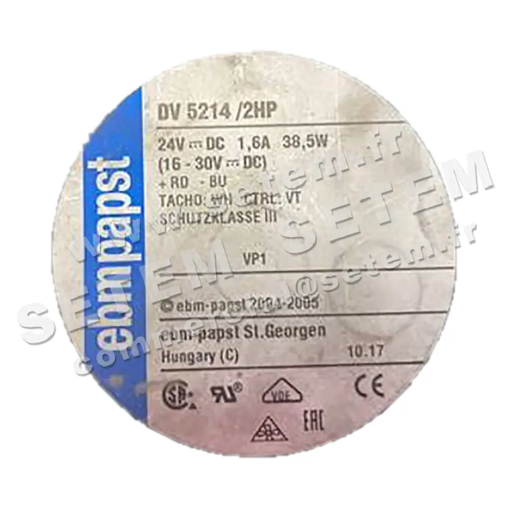 0004105988-VENTILATEUR EBMPAPST DV5214/2HP 2