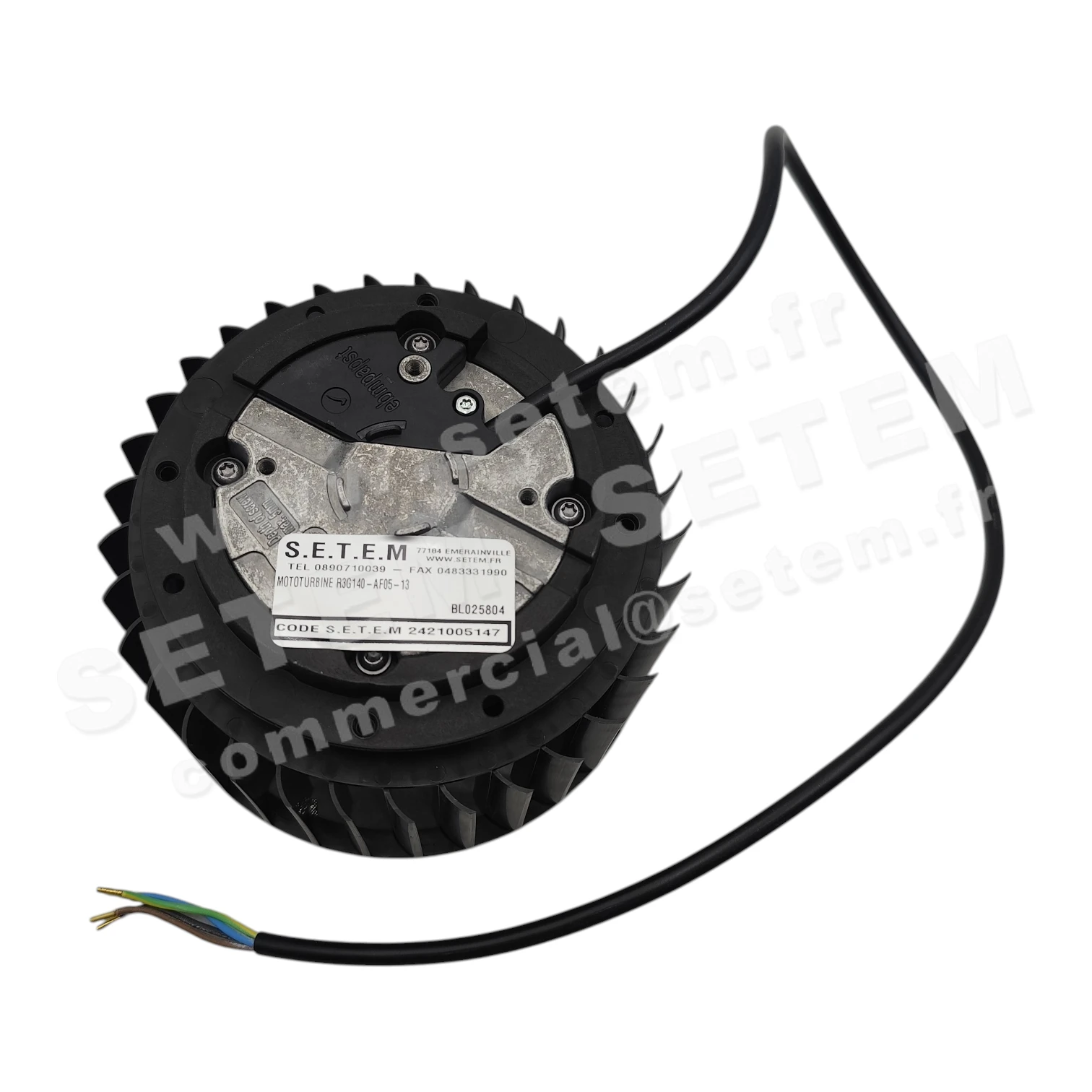 0004108521-MOTOTURBINE EBM-PAPST R3G140-AF05-13 2
