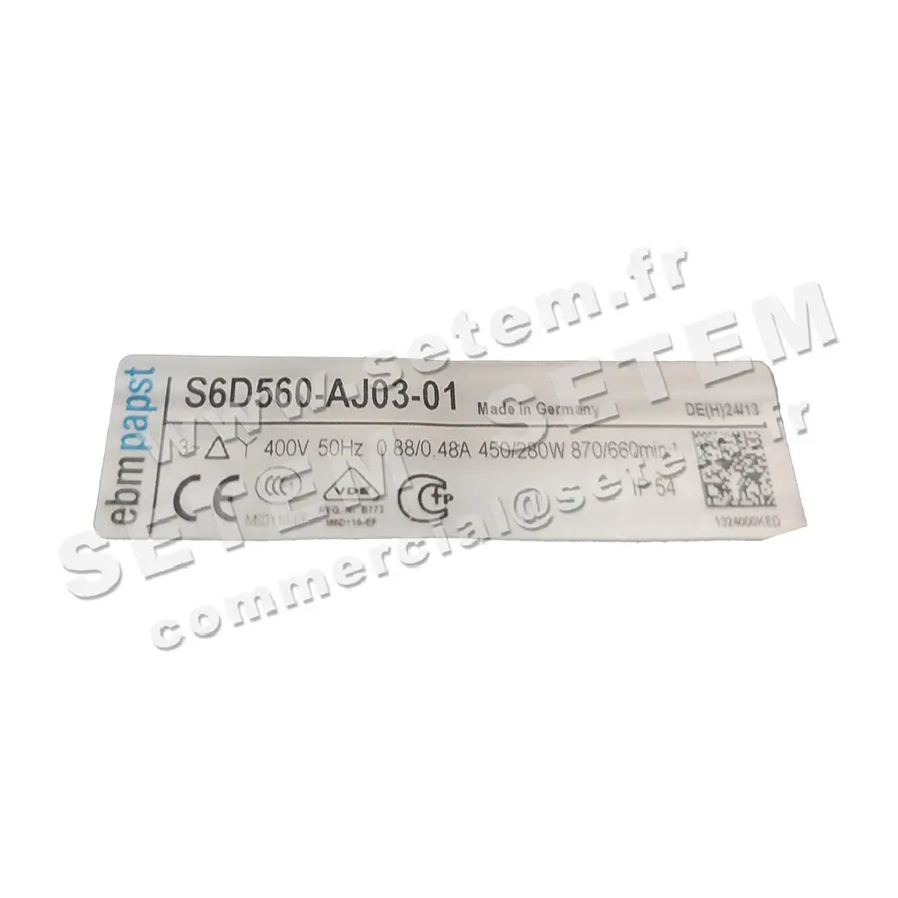 0004108790-VENTILATEUR EBMPAPST S6D560-AJ03-01 2