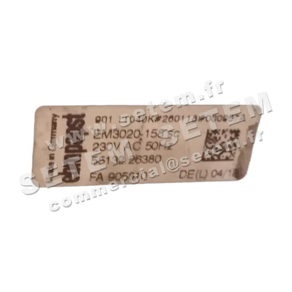 0004108987-MOTEUR EBMPAPST EM3020-158SC 55132.26380 2