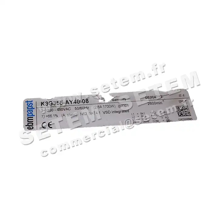 0004109028-VENTILATEUR EBMPAPST K3G355.AY40.08