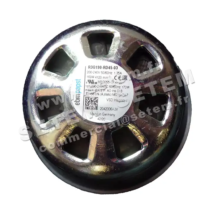 0004109064-MOTOTURBINE EBMPAPST R3G190.RD45.03 5