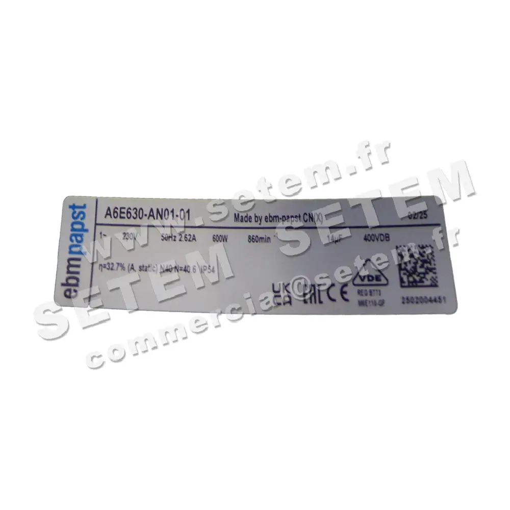0004109822-MOTOHELICE EBMPAPST A6E630.AN01.01 2