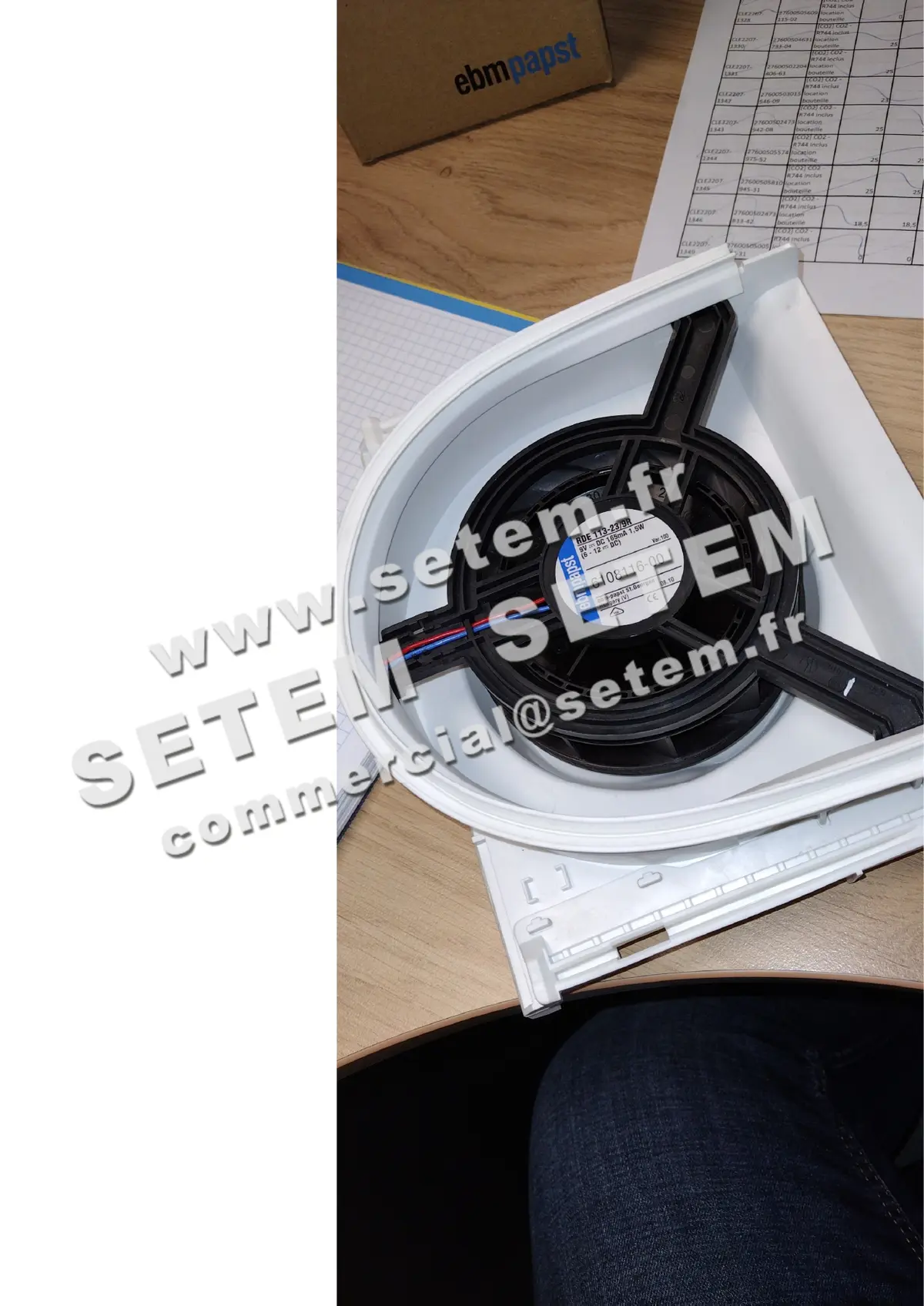 0004109904-VENTILATEUR EBMPAPST RDE113-23/9R