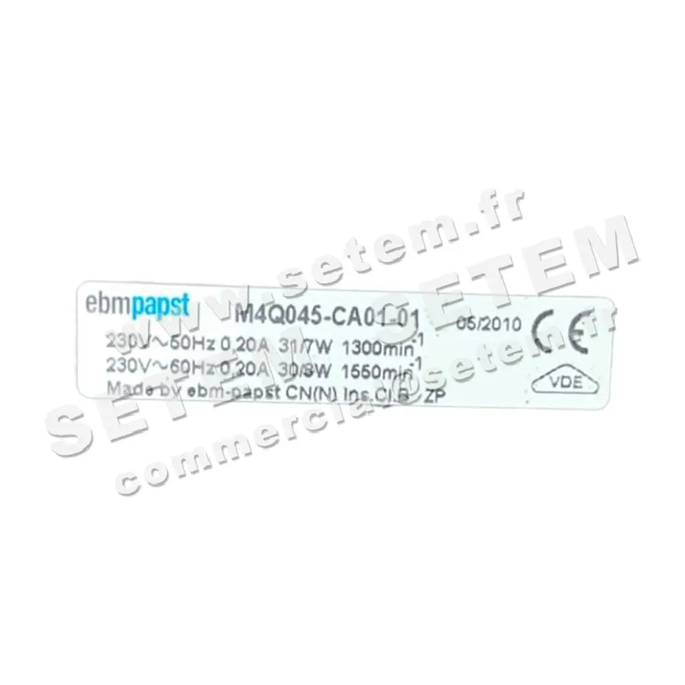 0004110448-MOTEUR EBMPAPST M4Q045-CA01-01