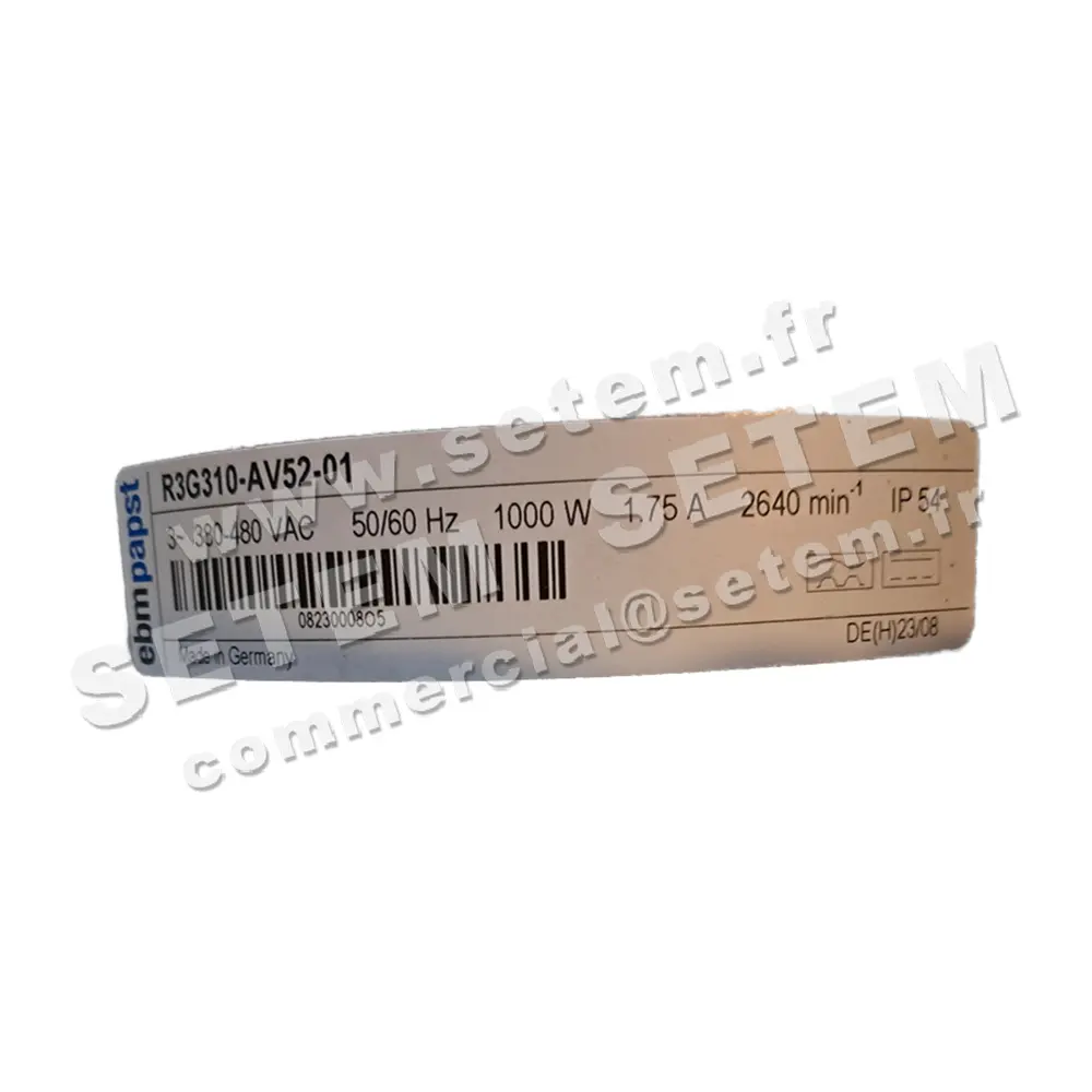 0004113720-MOTOTURBINE EBMPAPST R3G310-AV52-01