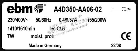 0004200378-MOTOHELICE EBM A4D350-AA06-02 2