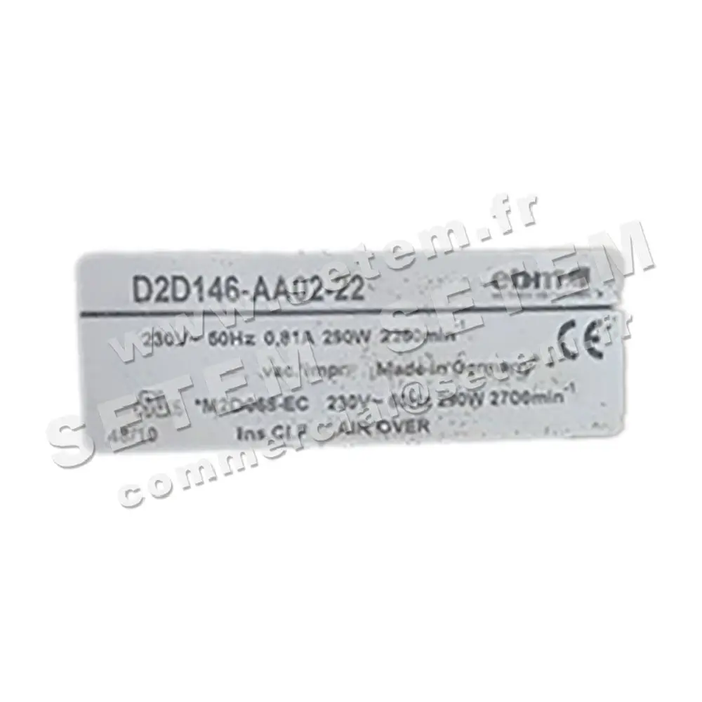 0004200925-VENTILATEUR EBM D2D146-AA02-22 2
