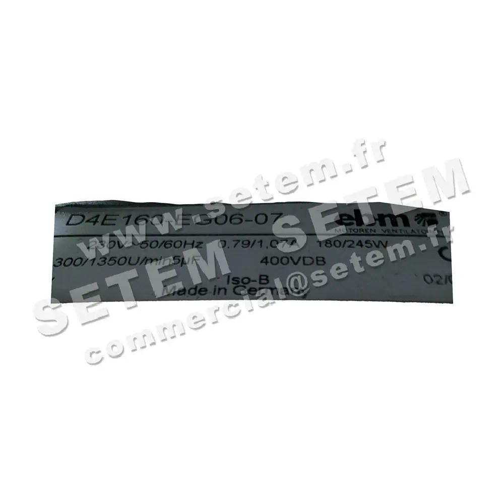 0004201582-VENTILATEUR EBM D4E160-EG06-07