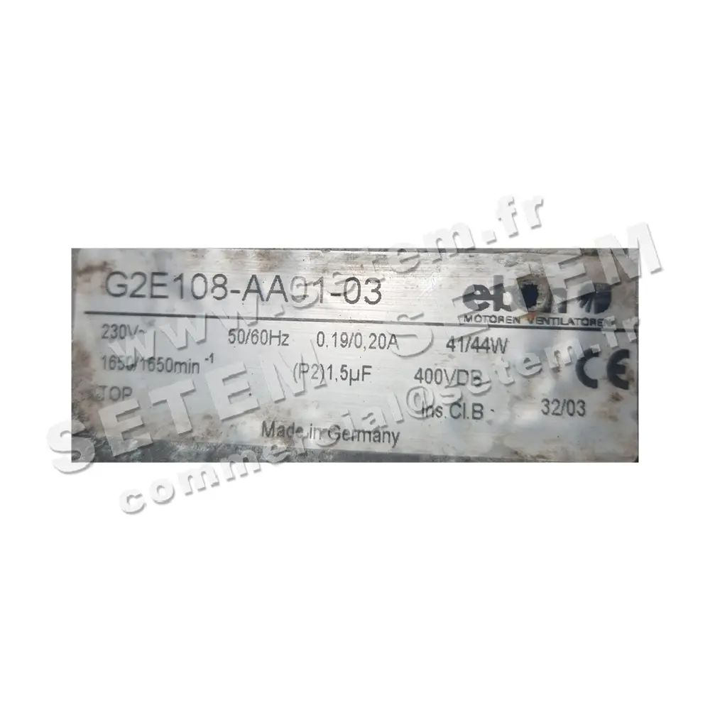 0004202384-VENTILATEUR EBM G2E180-AA03-01 2