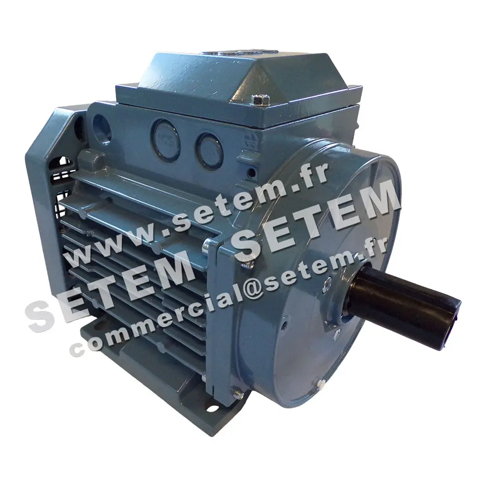 0007001101-MOTEUR ABB 1.85KW 4P T230/400V HA90 B3 M3AA090LF.4 5