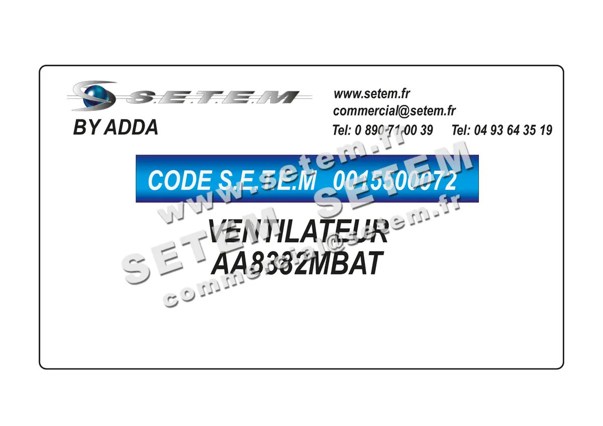 0015500072-VENTILATEUR ADDA AA8382MBAT