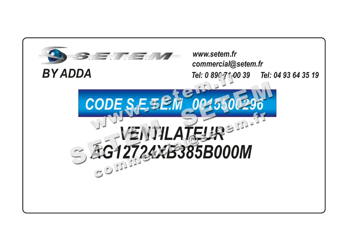0015500296-VENTILATEUR ADDA AG12724XB385B000M